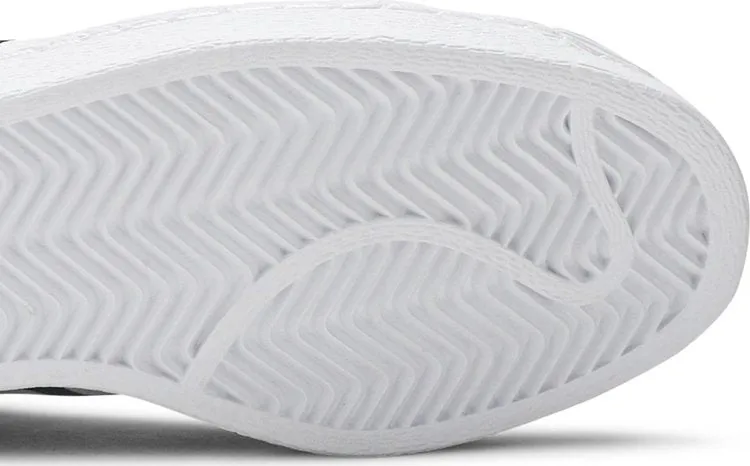 Adidas White Mountaineering x Superstar Slip-On PK 'Black White' Sneakers, Black