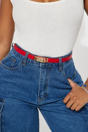 Be Effortless Belt - Red
