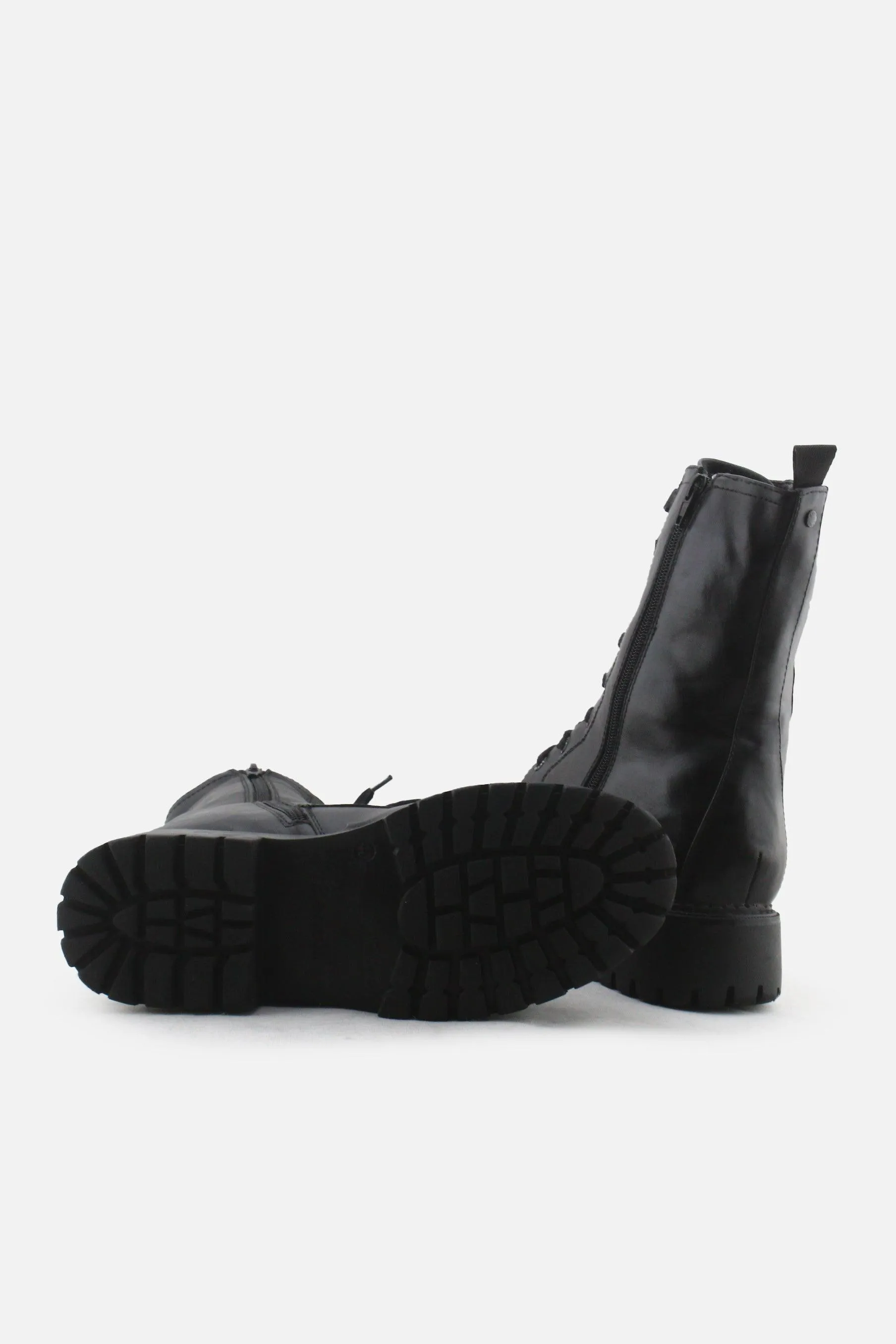 Bench. Zipper Laces Combat Boots | 100% Authentic Leather