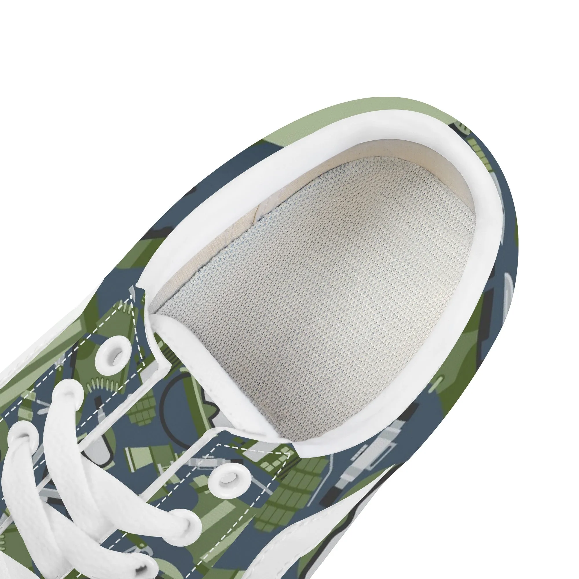 Designer Low Top Sneaker -Level X1