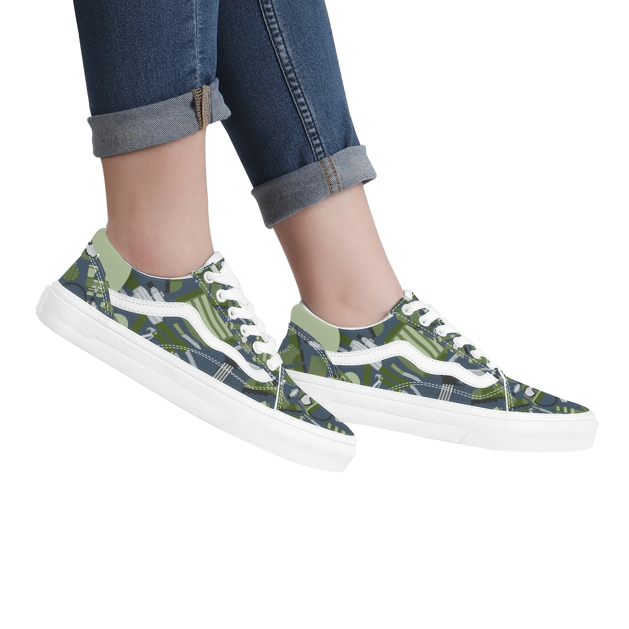 Designer Low Top Sneaker -Level X1