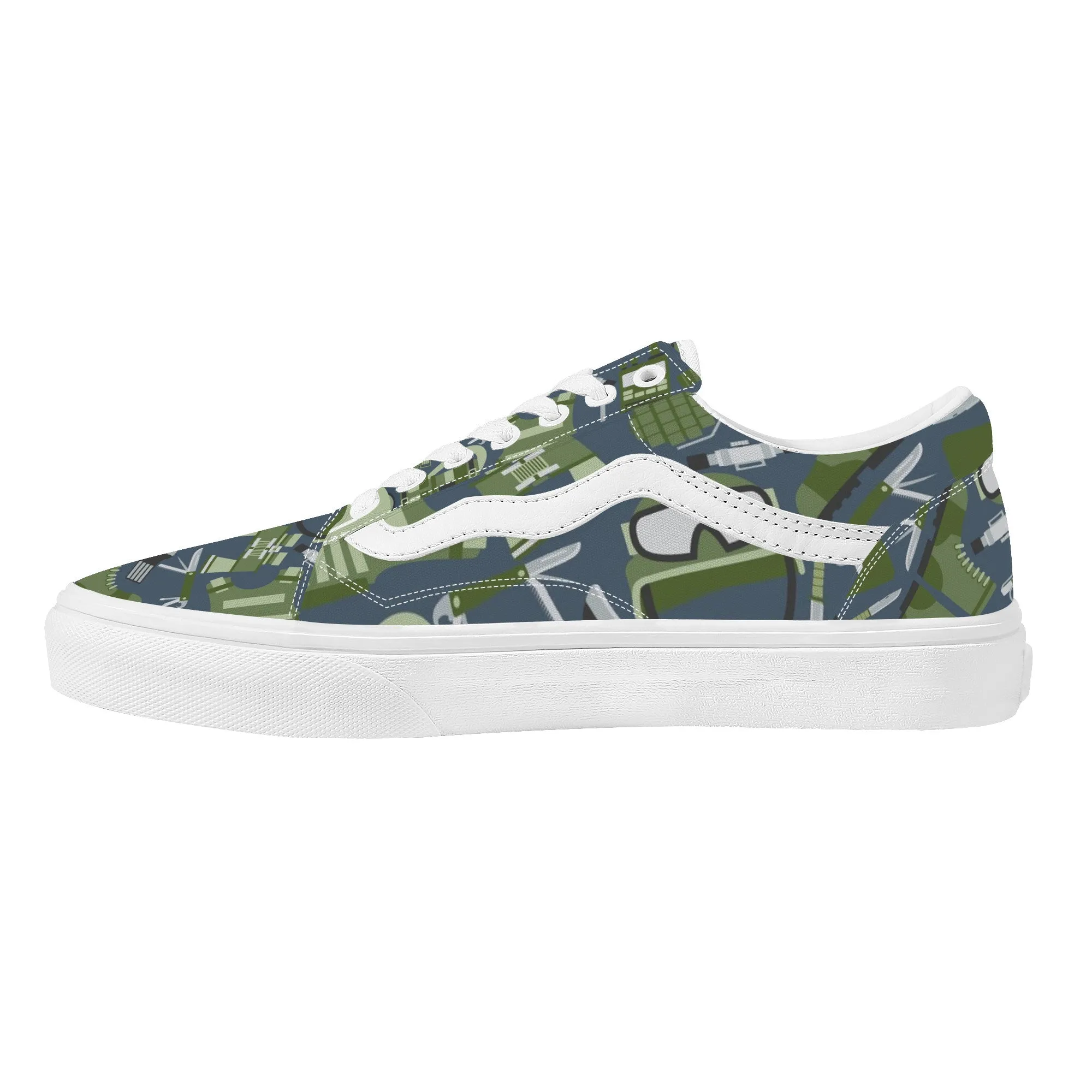 Designer Low Top Sneaker -Level X1