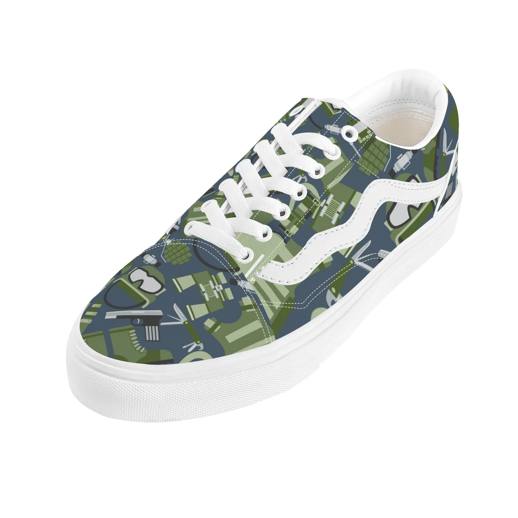 Designer Low Top Sneaker -Level X1