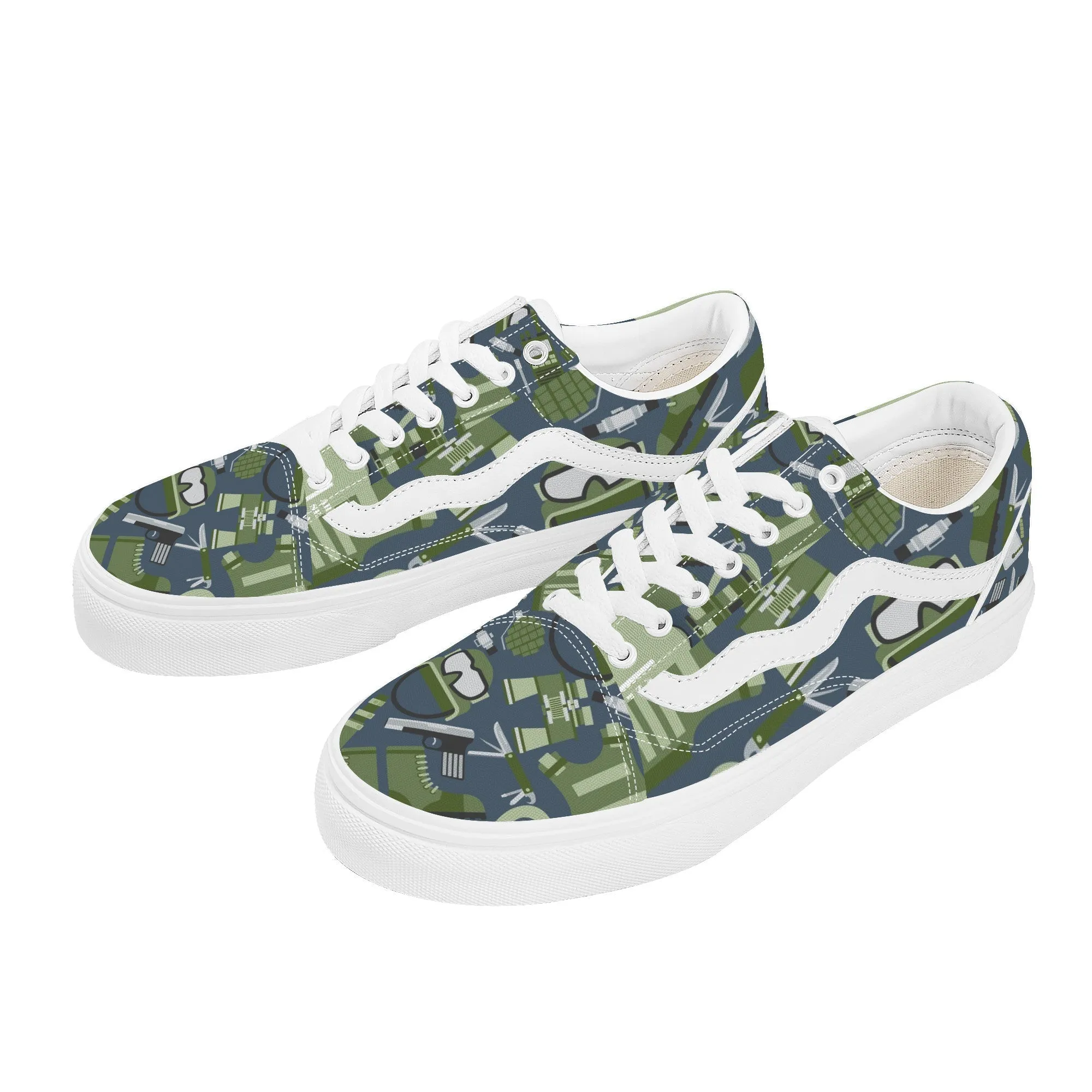 Designer Low Top Sneaker -Level X1