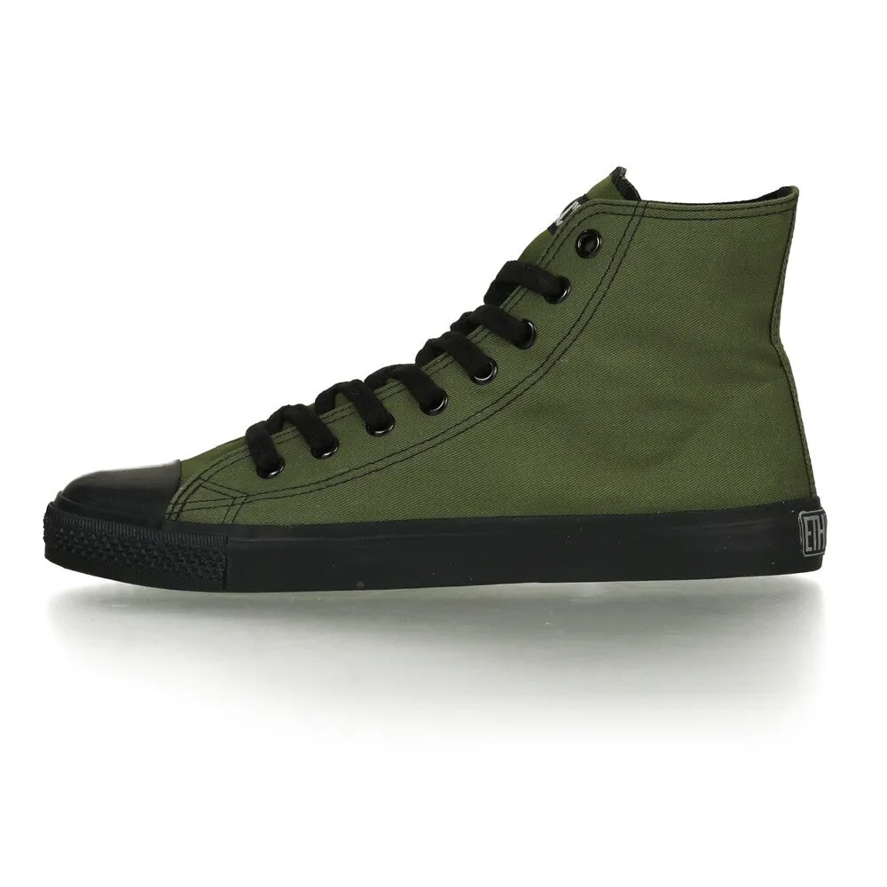 Ethletic high top sneakers, olive