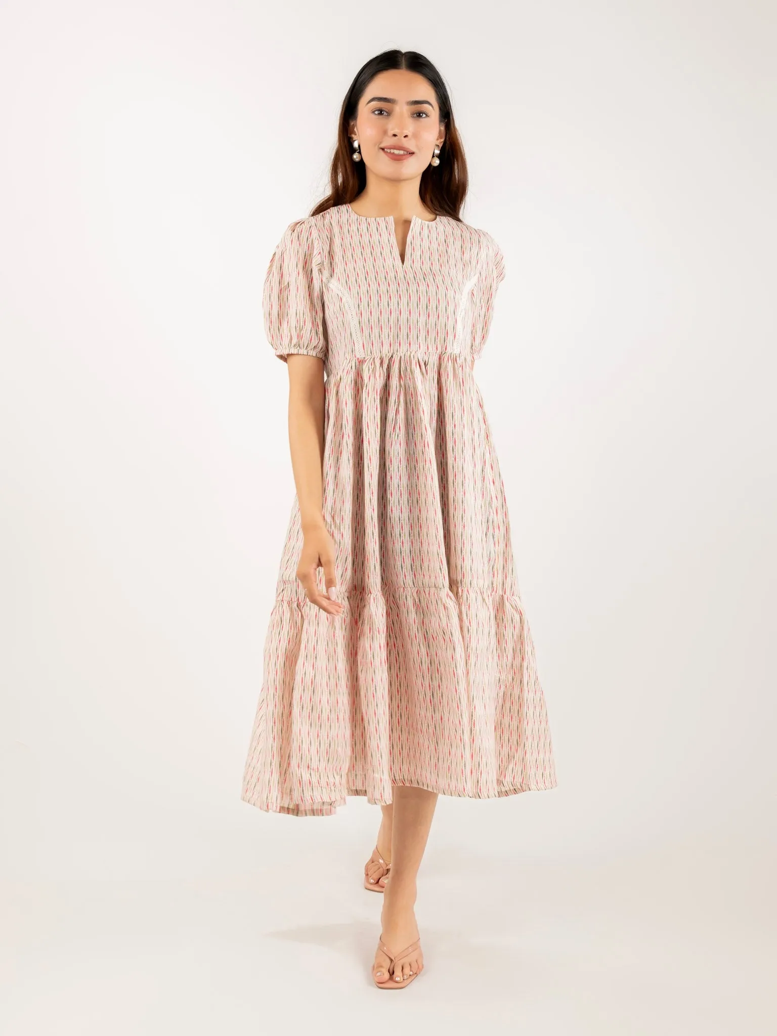MONOMEE ALIANA COTTON LACE DRESS