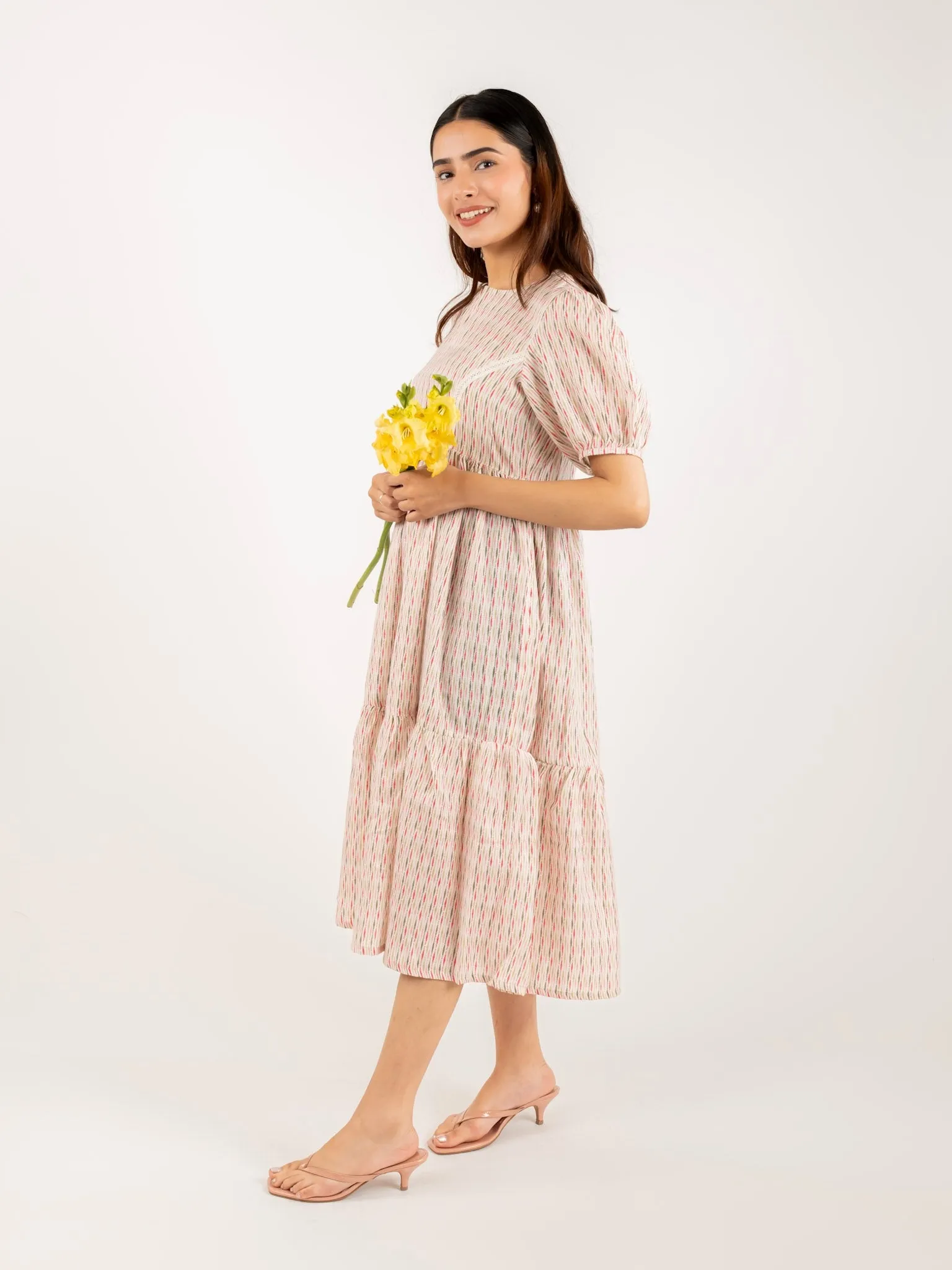 MONOMEE ALIANA COTTON LACE DRESS