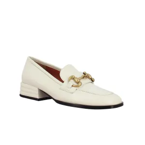 Saint G Jacqueline - Classic White Loafers