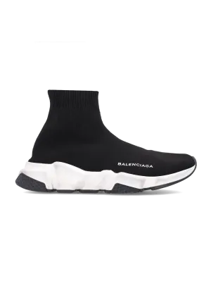 speed stretch-knit high-top sneakers