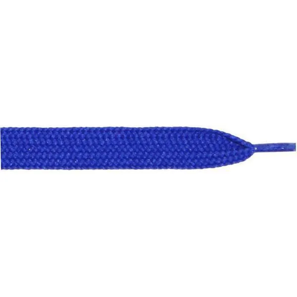Thick Flat 3/4" - Royal Blue (12 Pair Pack) Shoelaces