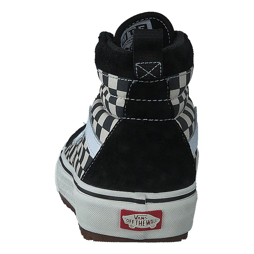 Ua Sk8-hi Mte-1 Blk/white/checkerboard
